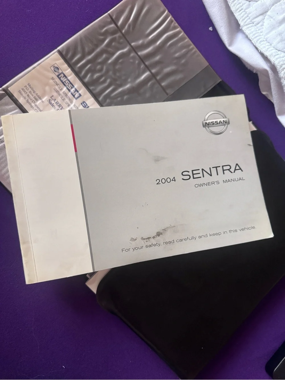 Nissan Sentra 2004 Owners Manual